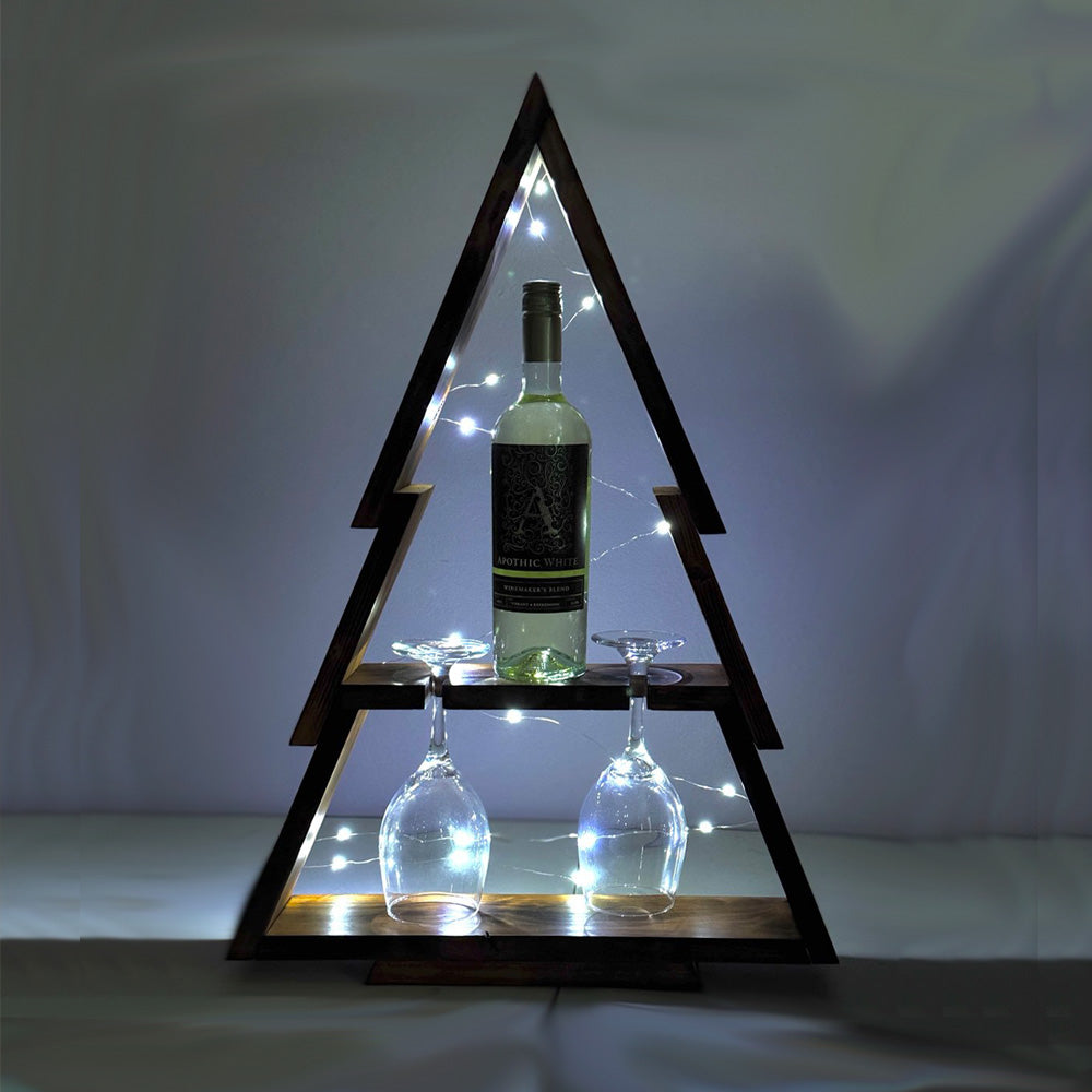 Christmas Tree Liquor Rack