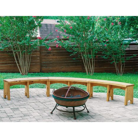 Campfire Bench