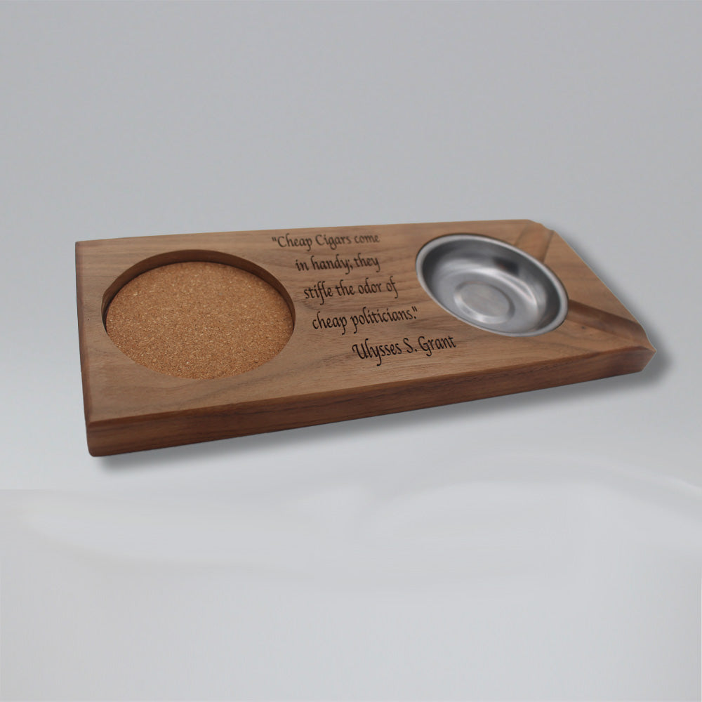 Cigar Caddy with Ash Tray